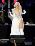 Bebe Rexha Big Cleavage On Stage