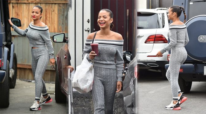 Christina Milian – Sexy Candids in Studio City