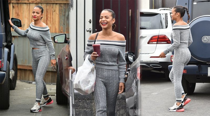 Christina Milian – Sexy Candids in Studio City