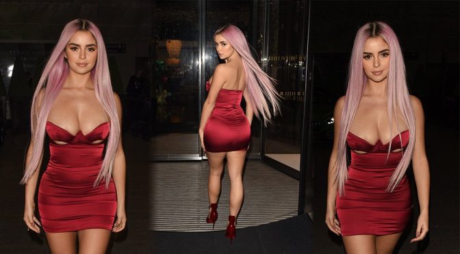 Demi Rose Mawby – Sexy Candids in London