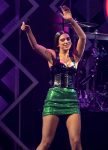 Dua Lipa Sexy Legs On Stage