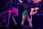 Dua Lipa Sexy Legs On Stage