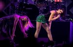 Dua Lipa Sexy Legs On Stage