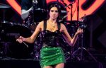 Dua Lipa Sexy Legs On Stage