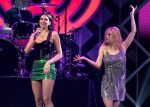 Dua Lipa Sexy Legs On Stage