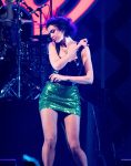 Dua Lipa Sexy Legs On Stage