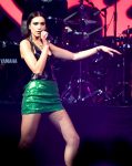 Dua Lipa Sexy Legs On Stage