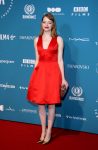Emma Stone Hot In Red