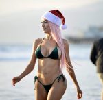 Farrah Abraham Christmas Bikini Photoshoot
