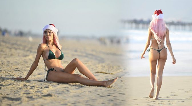 Farrah Abraham – Bikini Photoshoot on the Beach in Santa Monica