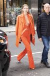 Gigi Hadid Braless Cleavage