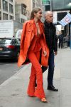 Gigi Hadid Braless Cleavage