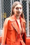 Gigi Hadid Braless Cleavage