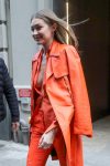 Gigi Hadid Braless Cleavage