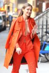 Gigi Hadid Braless Cleavage