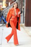 Gigi Hadid Braless Cleavage