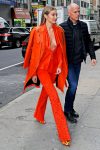 Gigi Hadid Braless Cleavage