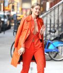 Gigi Hadid Braless Cleavage