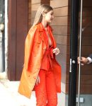 Gigi Hadid Braless Cleavage