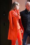 Gigi Hadid Braless Cleavage
