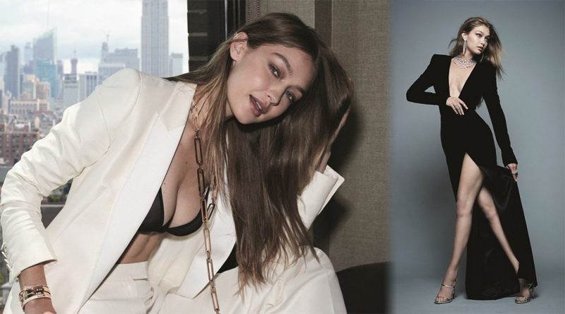 Gigi Hadid – “Messika” Jewelry Photoshoot