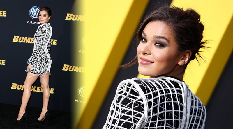 Hailee Steinfeld – Sexy Legs at “Bumblebee” Premiere in Hollywood