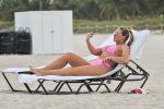 Iskra Lawrence Sexy Body In A Pink Bikini
