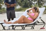 Iskra Lawrence Sexy Body In A Pink Bikini