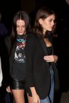 Kaia Gerber Sexy Cleavage
