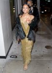 Karrueche Tran Sexy Sheer Dress