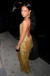 Karrueche Tran Sexy Sheer Dress