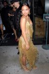 Karrueche Tran Sexy Sheer Dress