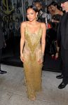 Karrueche Tran Sexy Sheer Dress