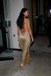 Karrueche Tran Sexy Sheer Dress