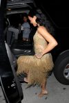 Karrueche Tran Sexy Sheer Dress