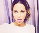Kate Beckinsale Tongue Selfie