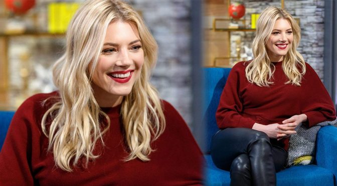 Katheryn Winnick on “The IMDb Show” in Studio City