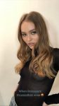 Lily Rose Depp Braless