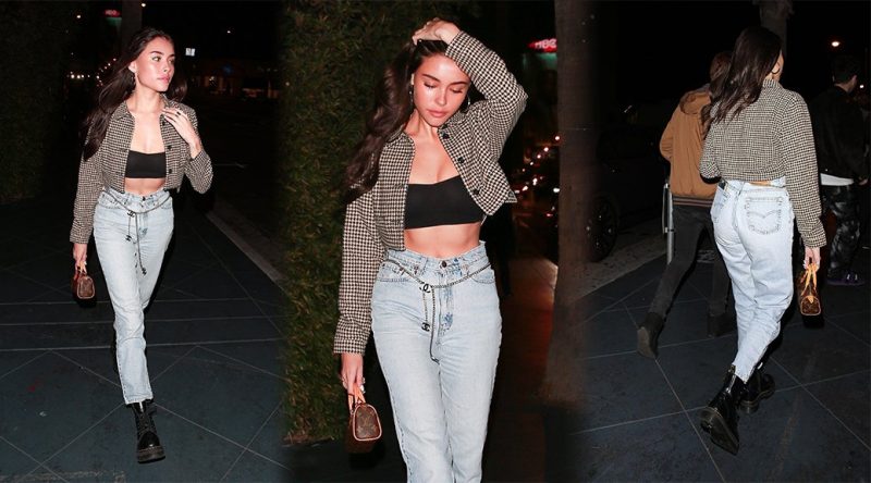 Madison Beer – Travis Scott’s Holiday Party in West Hollywood