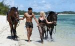 Megan Barton Hanson Sexy Black Thong Bikini