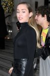 Miley Cyrus Sexy Braless Boobs