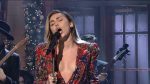 Miley Cyrus Sexy Braless On Stage