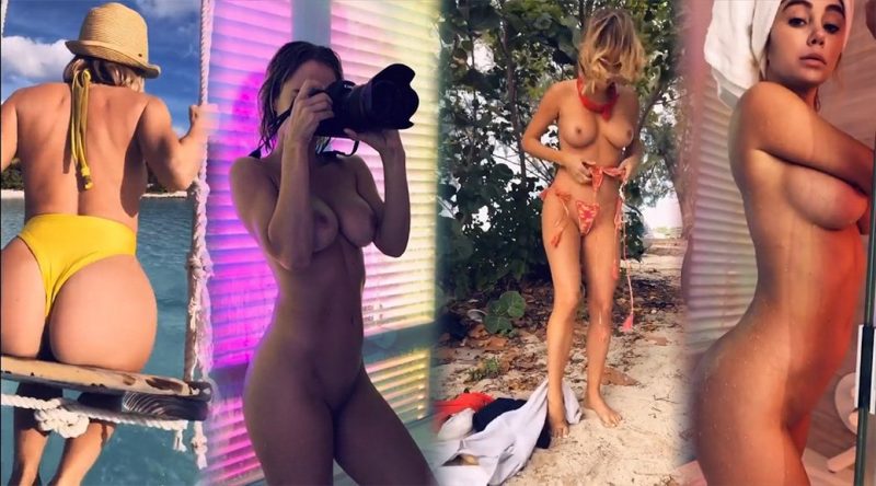 Sara Jean Underwood – Bahamas Trip Naked Caps (NSFW)