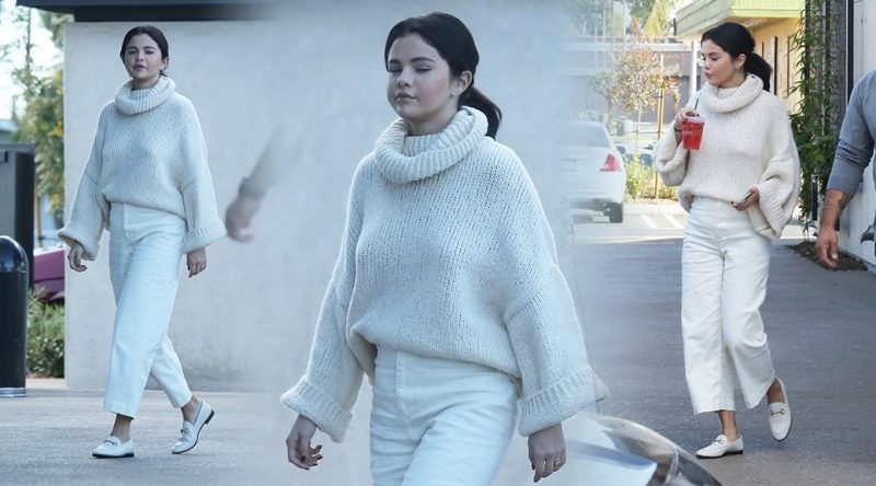 Selena Gomez – Sexy Braless Candids in Los Angeles