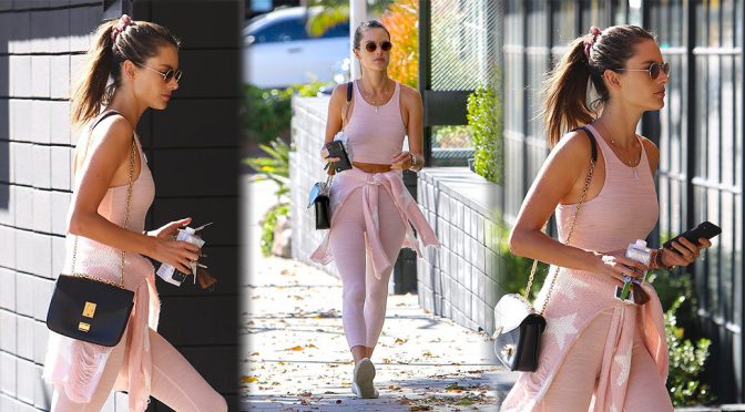 Alessandra Ambrosio – Candids in Los Angeles