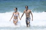 Alessandra Ambrosio Sexy White Bikini