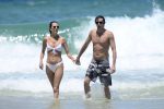 Alessandra Ambrosio Sexy White Bikini