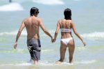 Alessandra Ambrosio Sexy White Bikini