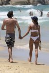 Alessandra Ambrosio Sexy White Bikini