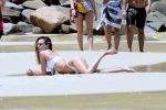Alessandra Ambrosio Sexy White Bikini
